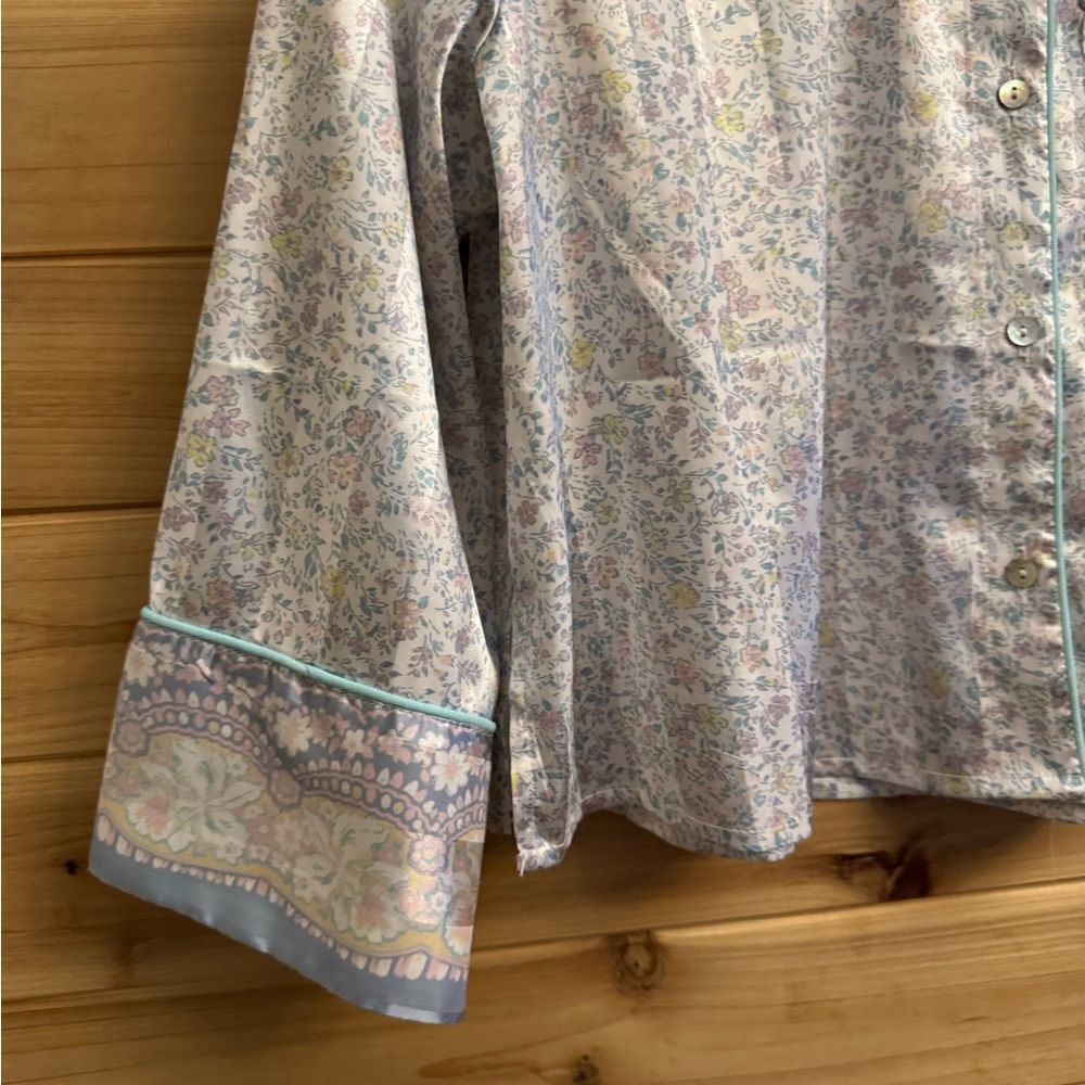 NWT Intimately Free People Size Medium Sweet Talk PJ Top Sunfaded Combo - Picture 4 of 15